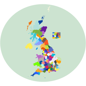 United Kingdom - Postcode Areas logo