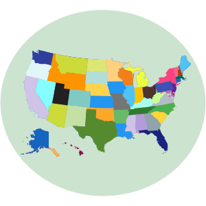 usa-States-map-chart-logo